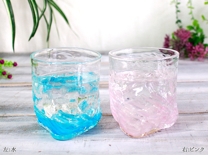 夜光貝　(ほたるガラスカフェ結様。)3点セット『ヤモリ/タツノオトシゴ/雫』 江戸硝子｜うきよ｜ほたる｜花ボウル｜TOMICRAFT(トミクラフト