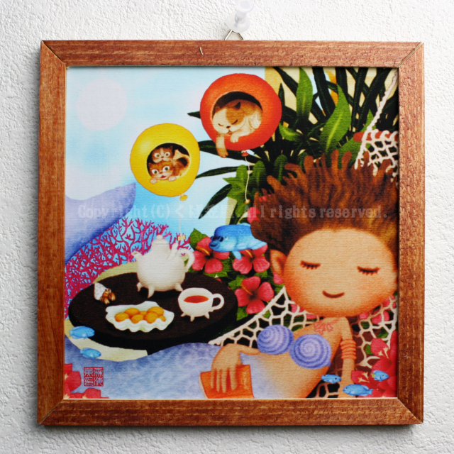 沖縄くば笠屋 ちび絵シリーズ！