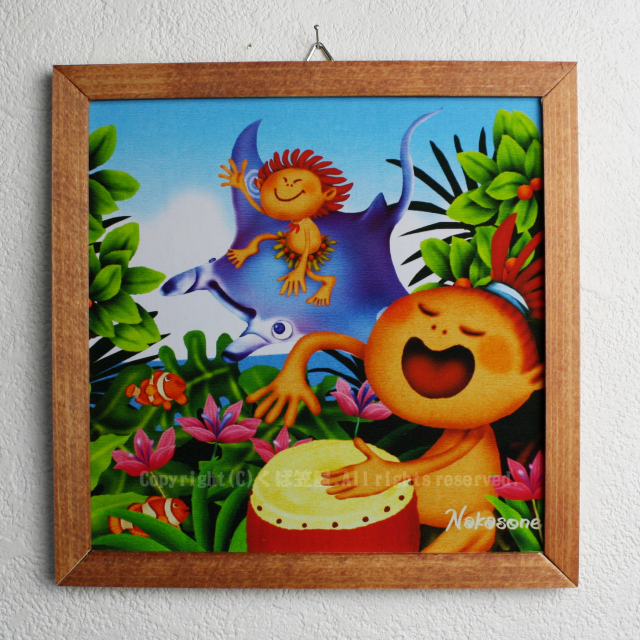 沖縄くば笠屋 ちび絵シリーズ！