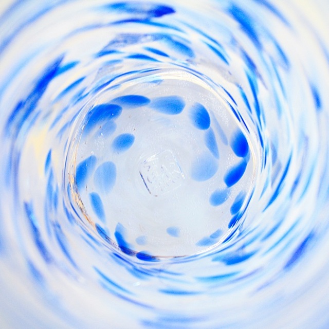 琉球ガラスのビアジョッキグラス